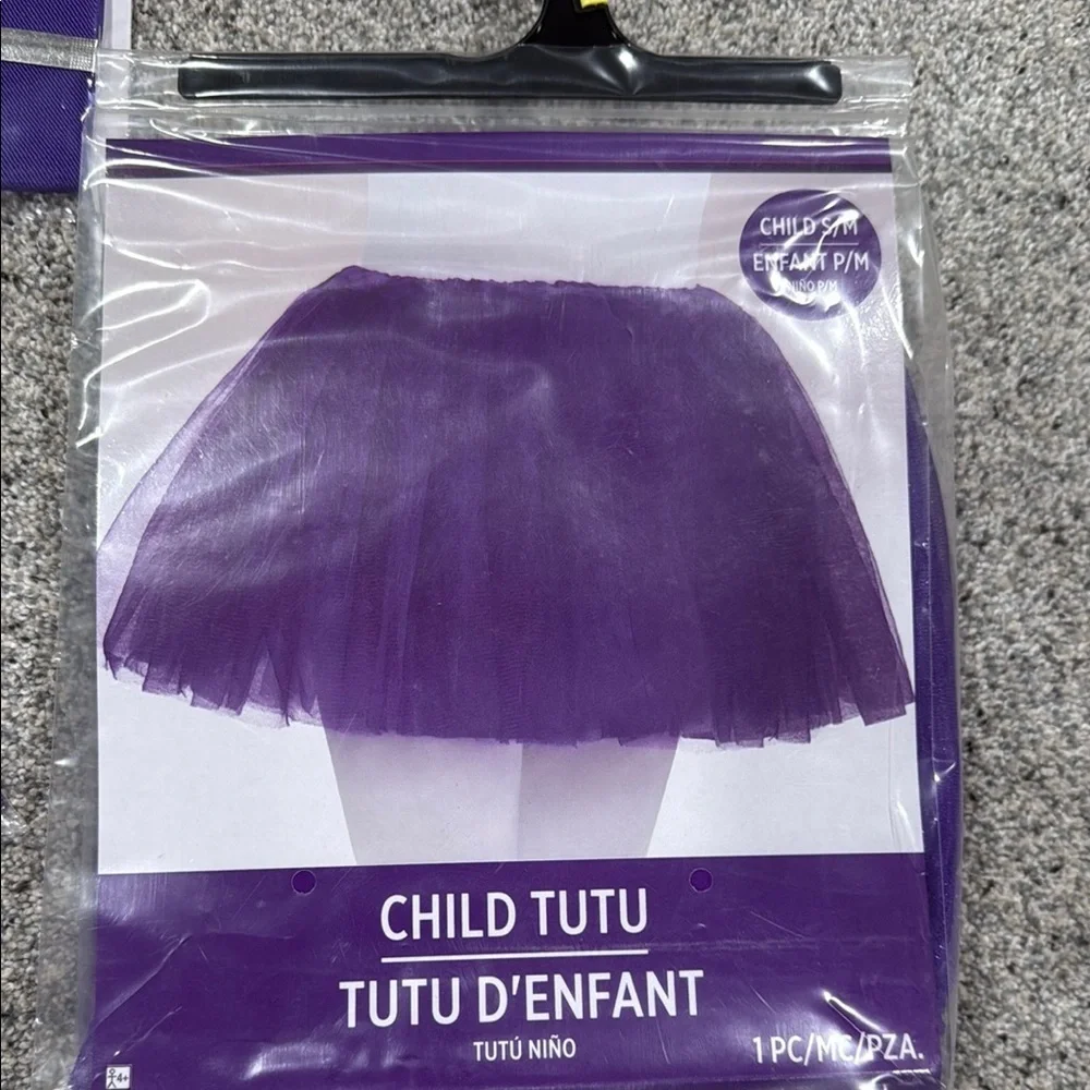 Purple Child Tutu Set